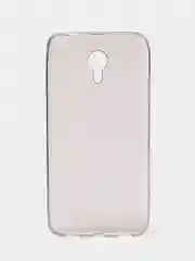 Серый меланж прозрачный силиконовый чехол на Meizu M3 Note/MX6