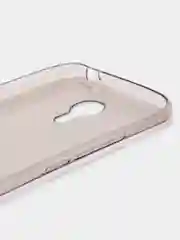 Серый меланж прозрачный силиконовый чехол на Meizu M3 Note/MX6