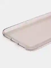 Серый меланж прозрачный силиконовый чехол на Meizu M3 Note/MX6