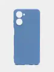 Небесно-голубой чехол силиконовый Silicone Cover для Realme 10 (Реалми 10)