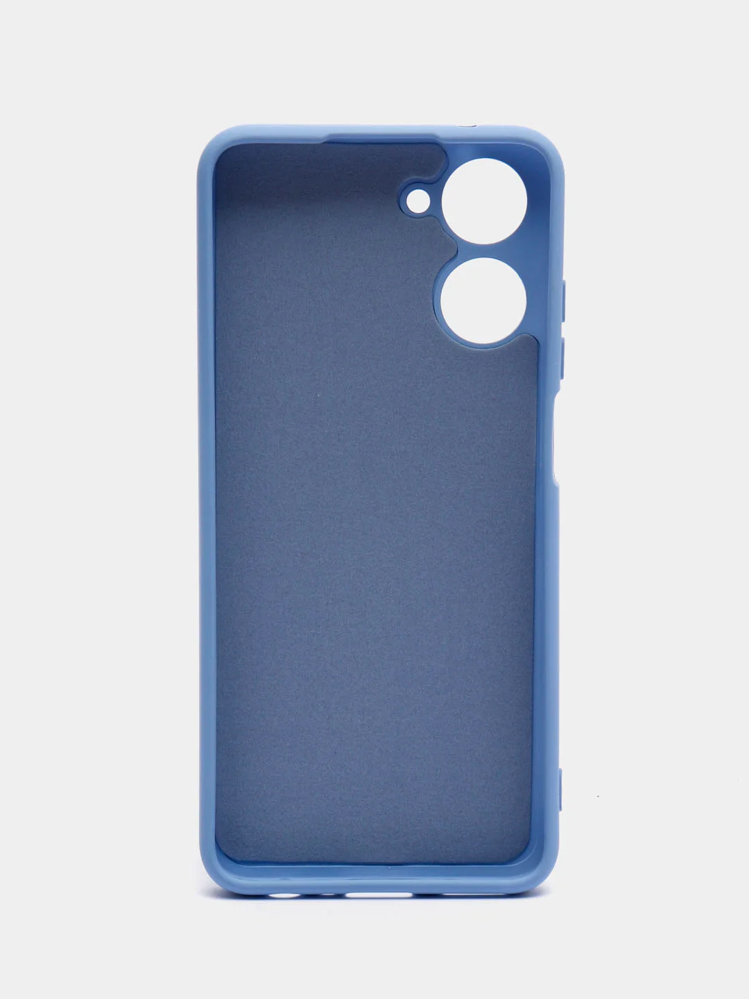 Небесно-голубой чехол силиконовый Silicone Cover для Realme 10 (Реалми 10)