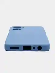Небесно-голубой чехол силиконовый Silicone Cover для Realme 10 (Реалми 10)
