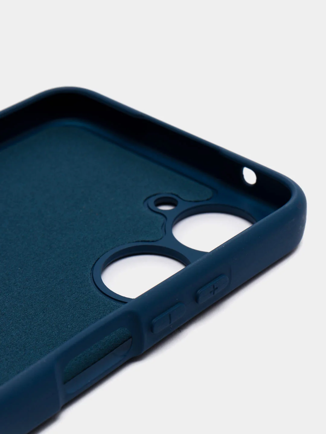Темно-синий чехол силиконовый Silicone Cover для Realme 10 (Реалми 10)