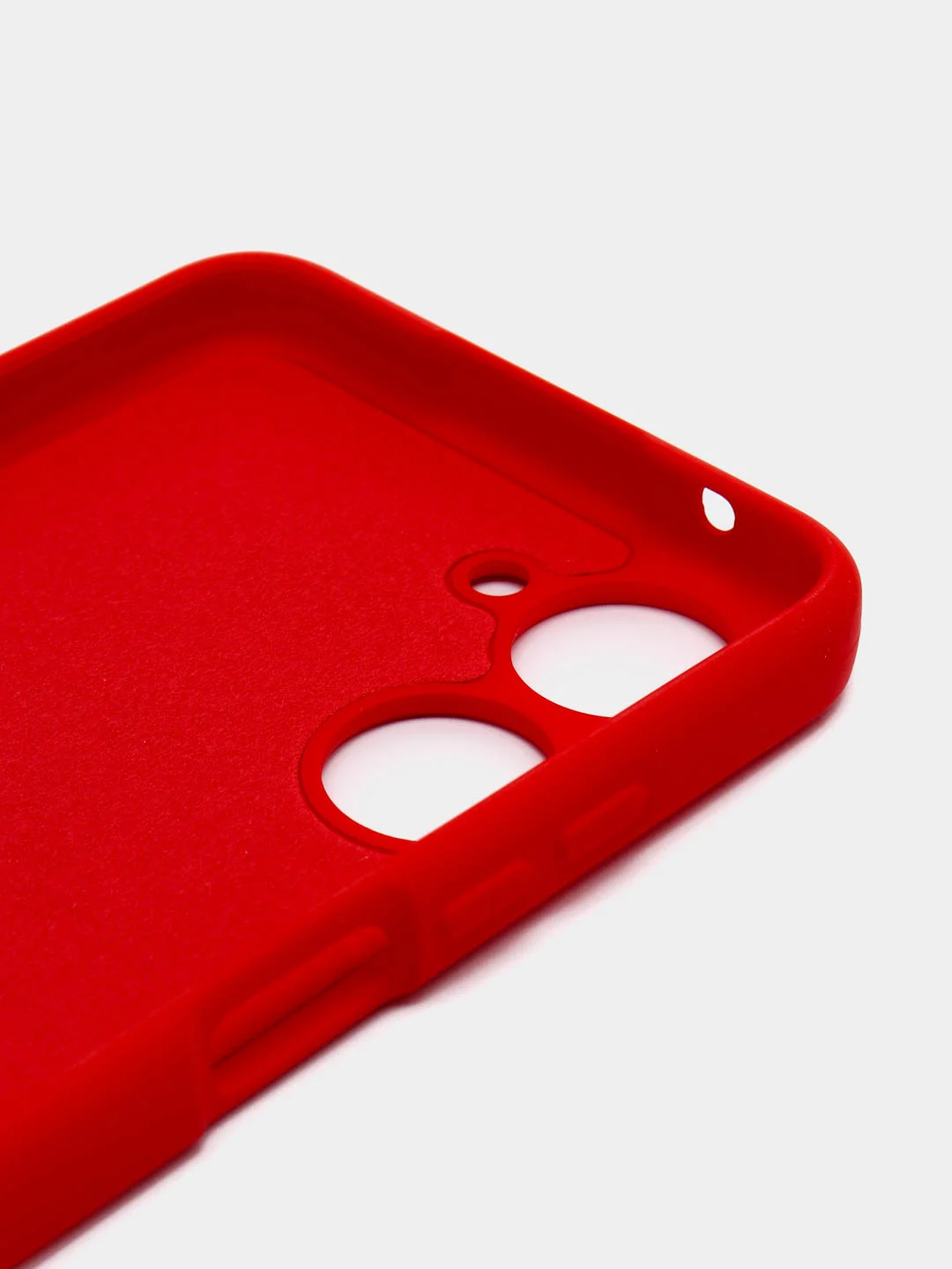 Красный чехол силиконовый Silicone Cover для Realme 10 (Реалми 10)