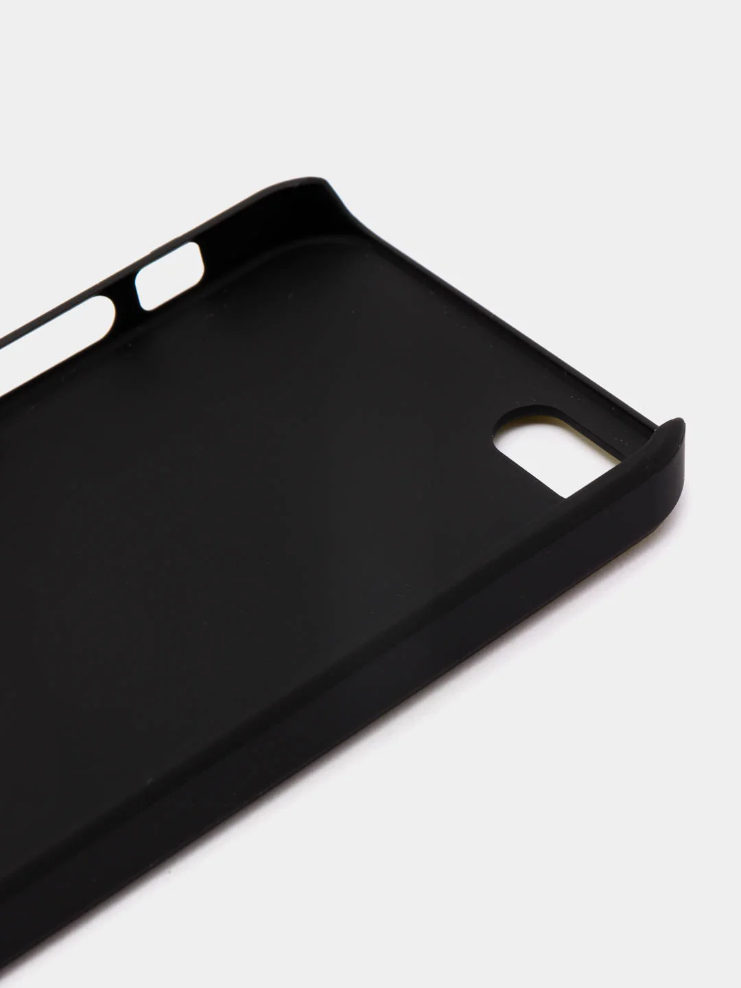 Пластиковый чехол для iPhone 5/5s/SE, с кожаной вставкой