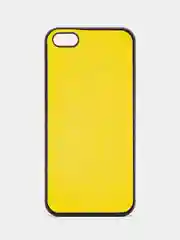 Пластиковый чехол для iPhone 5/5s/SE, с кожаной вставкой