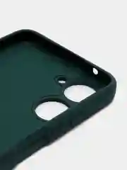 Тёмно-зелёный чехол силиконовый Silicone Cover для Realme 10 (Реалми 10)