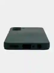 Тёмно-зелёный чехол силиконовый Silicone Cover для Realme 10 (Реалми 10)