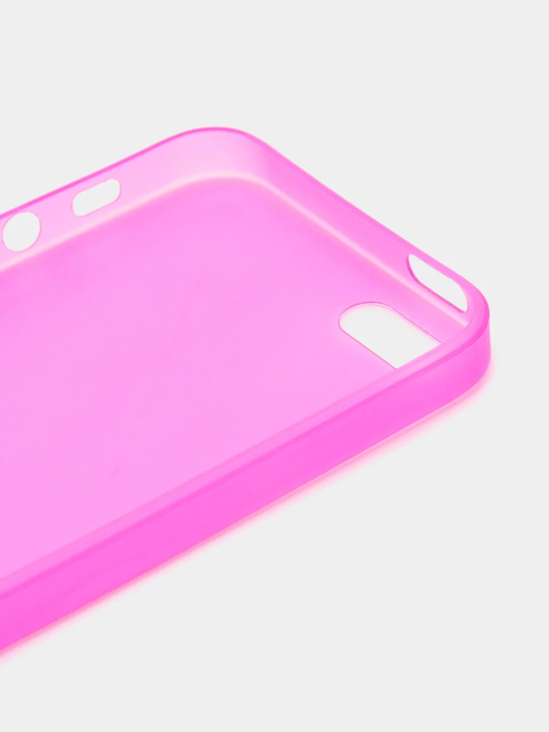 Розовый чехол для iPhone 5 / 5S / SE, пластиковый