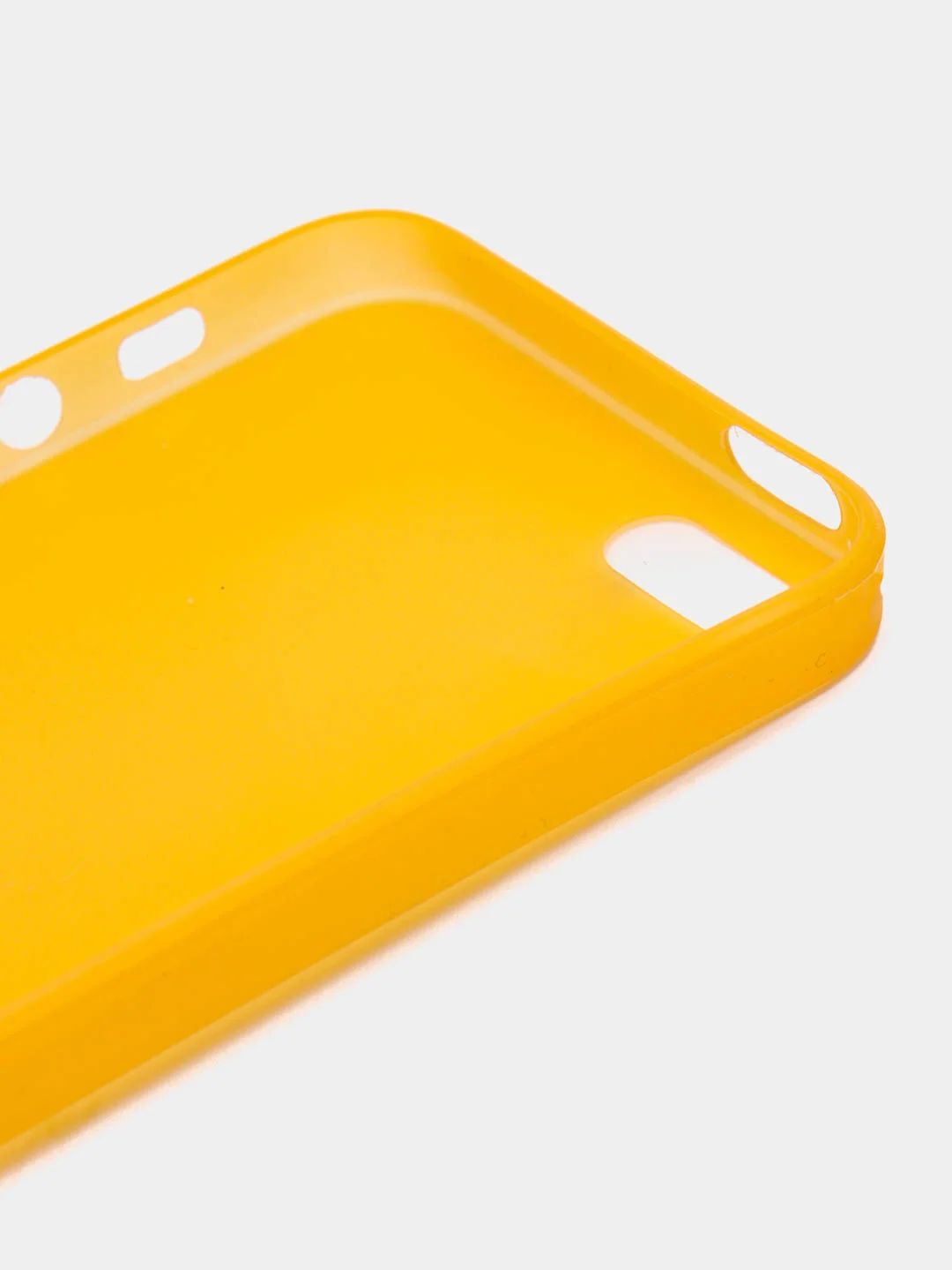 Желтый чехол для iPhone 5 / 5S / SE, пластиковый