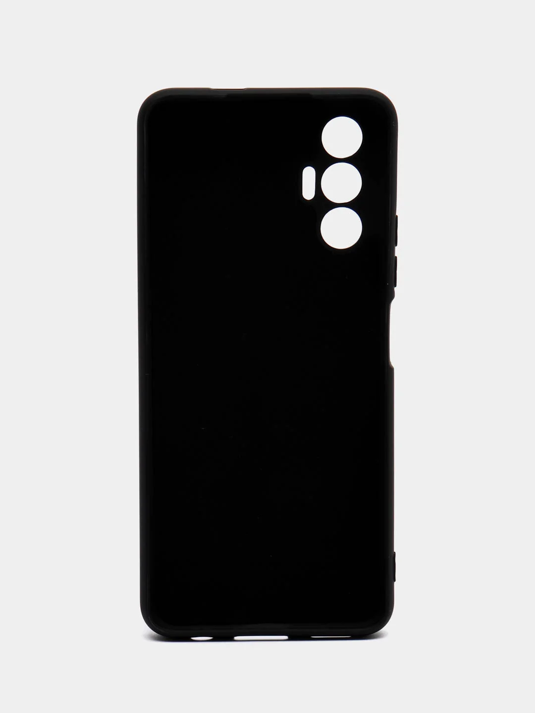 Черный чехол силиконовый Silicone Cover для Tecno Pova 3 (Техно Пова 3)