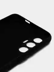 Черный чехол силиконовый Silicone Cover для Tecno Pova 3 (Техно Пова 3)