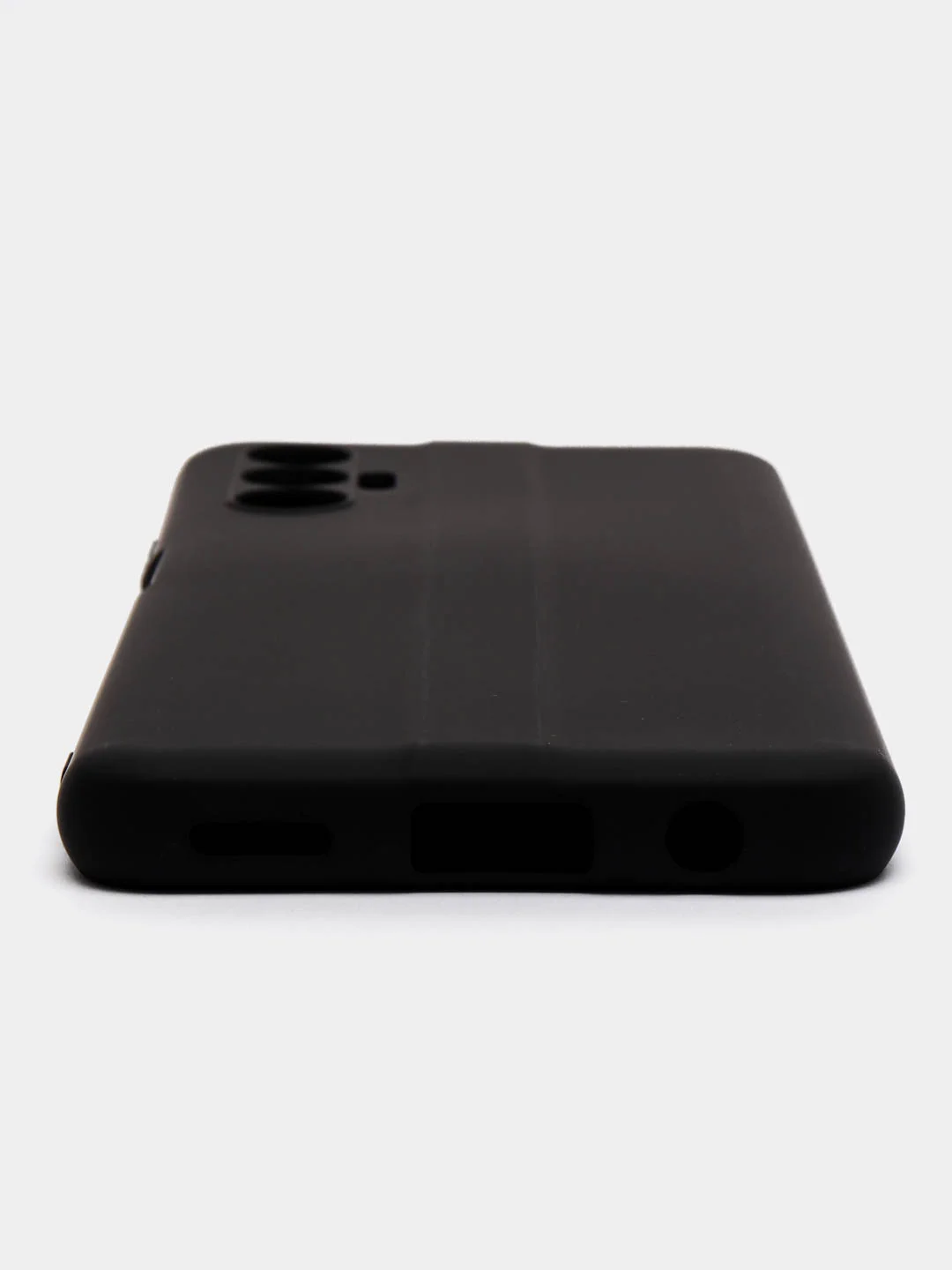 Черный чехол силиконовый Silicone Cover для Tecno Pova 3 (Техно Пова 3)