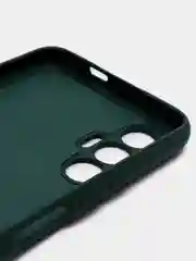 Тёмно-зелёный чехол силиконовый Silicone Cover для Tecno Pova 3 (Техно Пова 3)