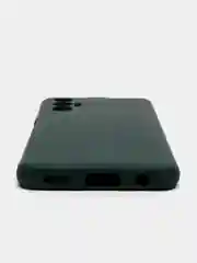 Тёмно-зелёный чехол силиконовый Silicone Cover для Tecno Pova 3 (Техно Пова 3)