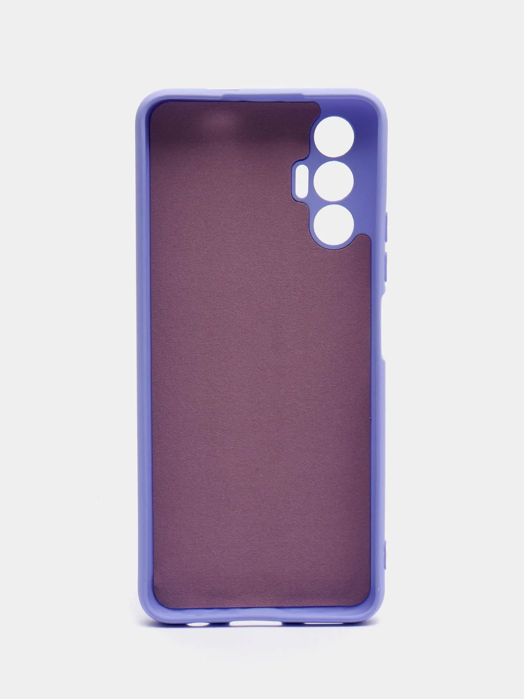 Красный чехол силиконовый Silicone Cover для Tecno Pova 3 (Техно Пова 3)
