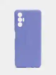 Лавандовый чехол силиконовый Silicone Cover для Tecno Pova 3 (Техно Пова 3)