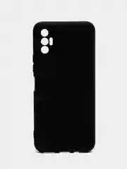 Черный чехол для Tecno Spark 8P (Техно Спарк 8Р), силиконовый