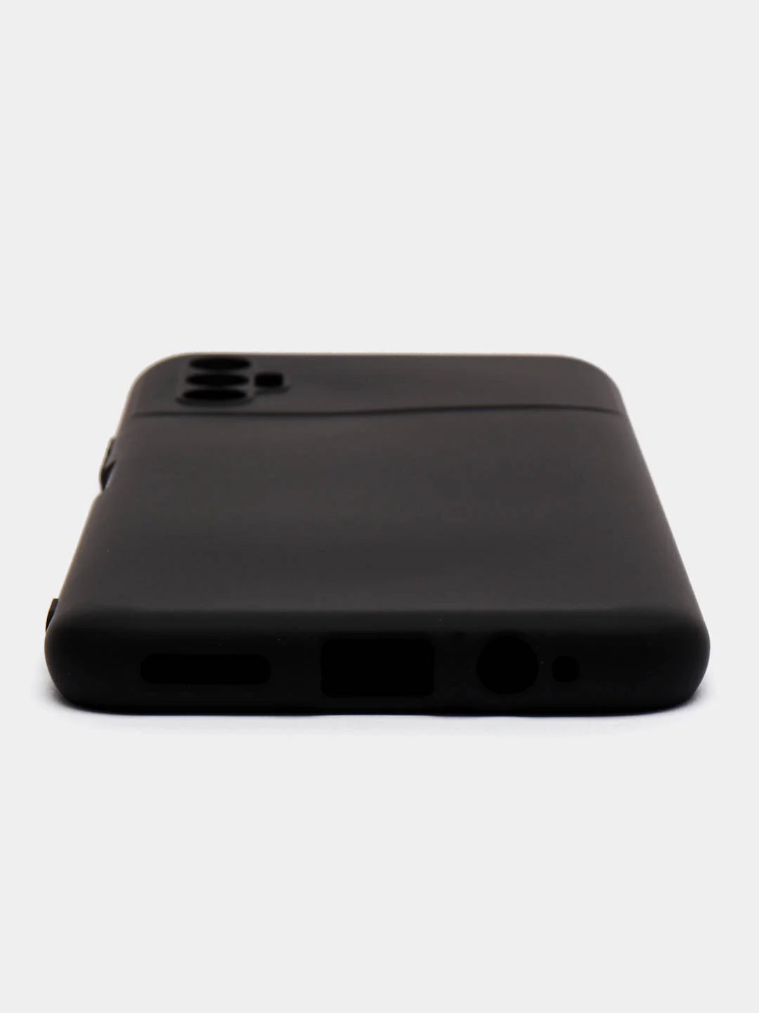 Черный чехол для Tecno Spark 8P (Техно Спарк 8Р), силиконовый