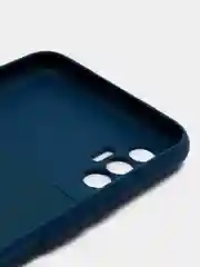 Небесно-голубой чехол для Tecno Spark 8P (Техно Спарк 8Р), силиконовый