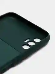 Тёмно-зелёный чехол для Tecno Spark 8P (Техно Спарк 8Р), силиконовый