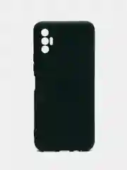 Тёмно-зелёный чехол для Tecno Spark 8P (Техно Спарк 8Р), силиконовый