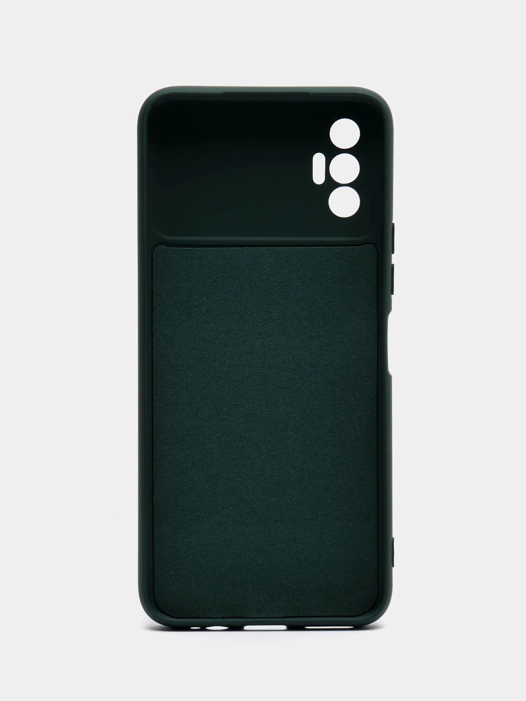 Тёмно-зелёный чехол для Tecno Spark 8P (Техно Спарк 8Р), силиконовый