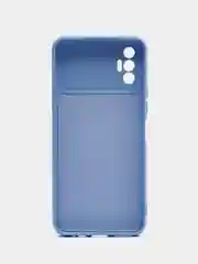 Небесно-голубой чехол для Tecno Spark 8P (Техно Спарк 8Р), силиконовый