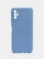 Небесно-голубой чехол для Tecno Spark 8P (Техно Спарк 8Р), силиконовый