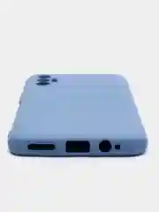 Небесно-голубой чехол для Tecno Spark 8P (Техно Спарк 8Р), силиконовый