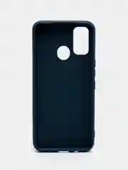 Небесно-голубой чехол силиконовый Silicone Cover для Tecno Spark 7 (Техно Спарк 7)
