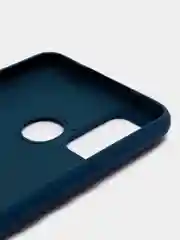 Небесно-голубой чехол силиконовый Silicone Cover для Tecno Spark 7 (Техно Спарк 7)