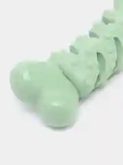 Зелёный хаки игрушка резиновая для собак "Косточка-кусалка", для чистки зубов