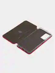 Красный чехол-книжка для Infinix Note 11 Pro, Note 11S (Инфиникс Нот 11 Про, Нот 11С)