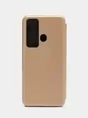 Золотой чехол-книжка для Tecno Pova Neo (Техно Пова Нео)
