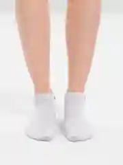 Носки женские белые с сердцем
