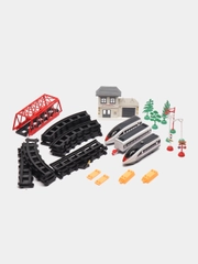 Игрушка Играем вместе Железная дорога, длина пути 396 см, свет