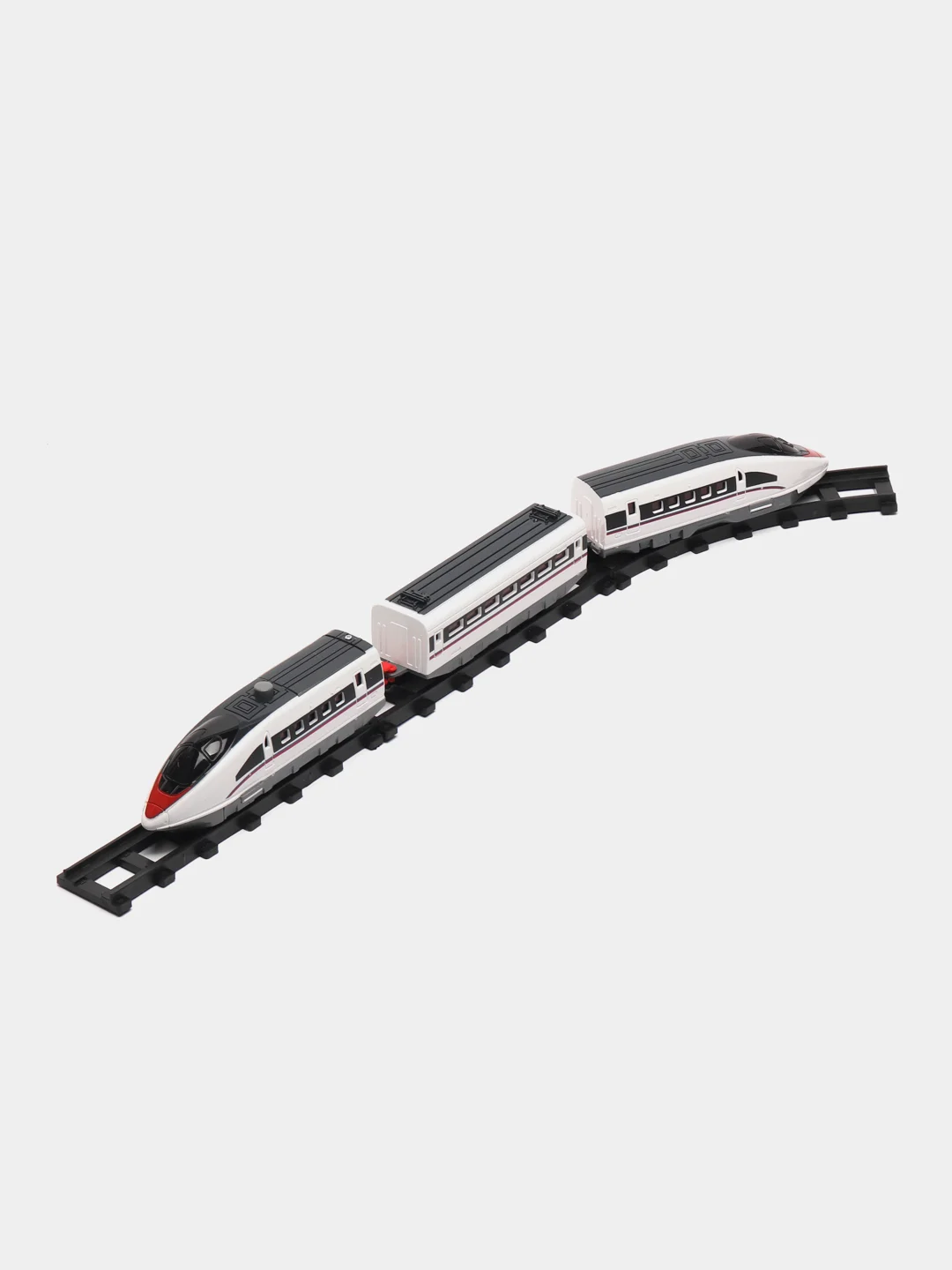 Игрушка Играем вместе Железная дорога, длина пути 396 см, свет