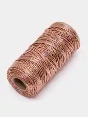 Коралловый меланж шнур металлизированный, веревка для поделок, шпагат