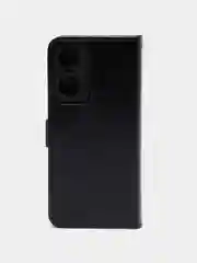 Черный чехол-книжка с магнитной застежкой для Tecno POP 6 Pro (Техно Поп 6 Про)