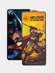 Черный защитное стекло Anti-Static для Poco X5 Pro 5G (Поко Х5 Про 5 Джи), Redmi Note 12 Pro