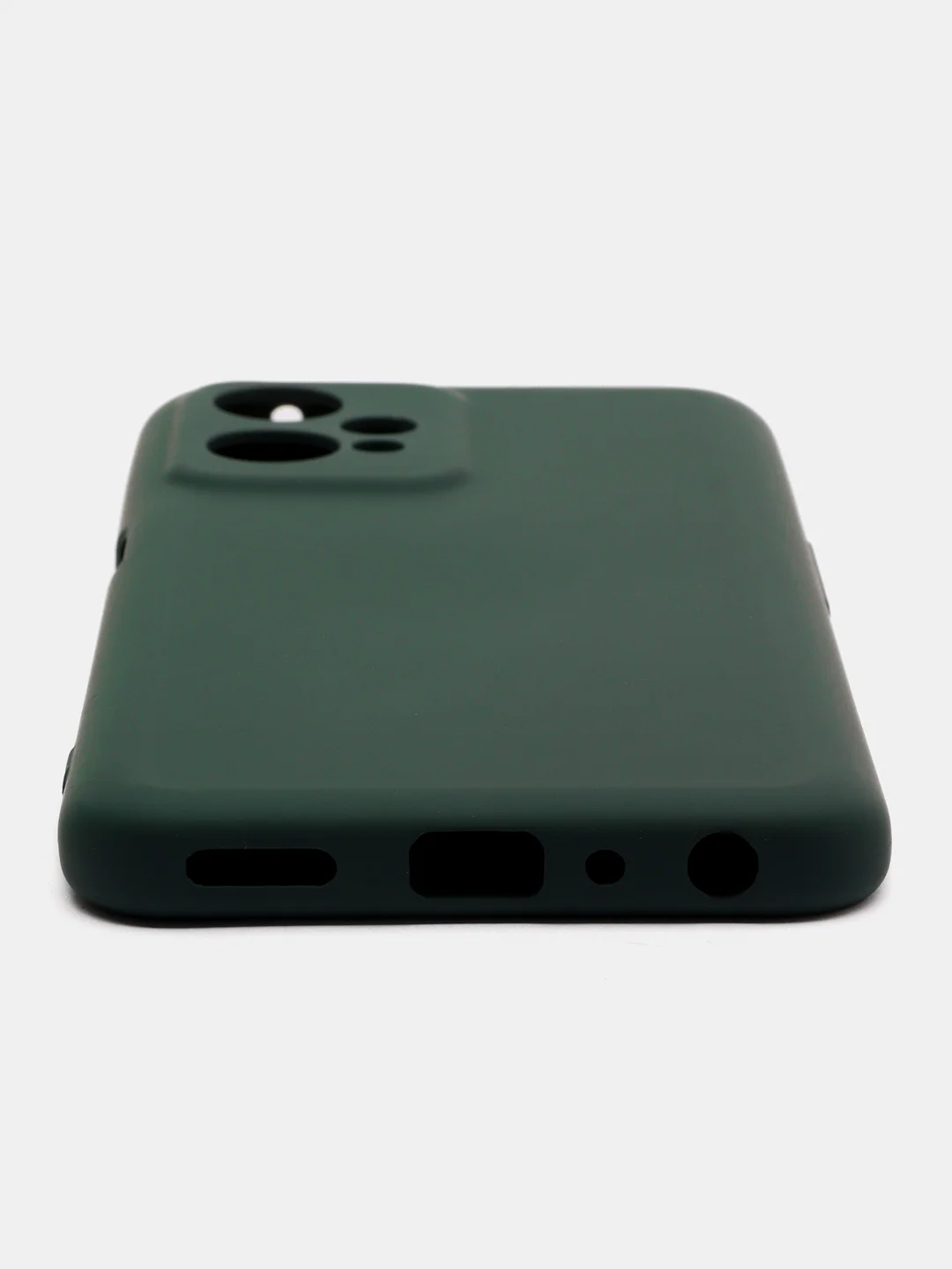 Тёмно-зелёный чехол силиконовый для OnePlus Nord CE 2 Lite 5G, Silicone Cover