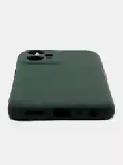 Тёмно-зелёный чехол силиконовый для OnePlus Nord CE 2 Lite 5G, Silicone Cover