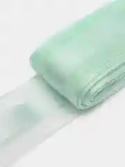Мятный лента органза с атласом