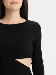 Черный спортивное платье