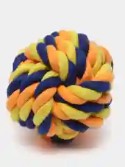 Игрушечный шарик из хлопчатобумажной веревки для домашних животных, дразнилка