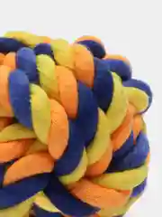 Игрушечный шарик из хлопчатобумажной веревки для домашних животных, дразнилка