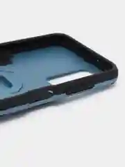 Синий меланж чехол противоударный с кольцом на Samsung Galaxy A04s (Самсунг Галакси А04с)