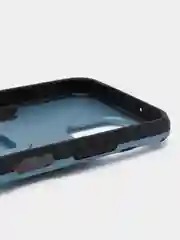 Синий меланж чехол противоударный на Huawei Nova Y61 (Хуавей Нова У61), с кольцом