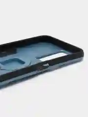 Синий меланж чехол противоударный на Oppo A57s (Оппо А57с), с кольцом